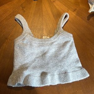 Janie and Jack cropped sweater tank NWT sz 8